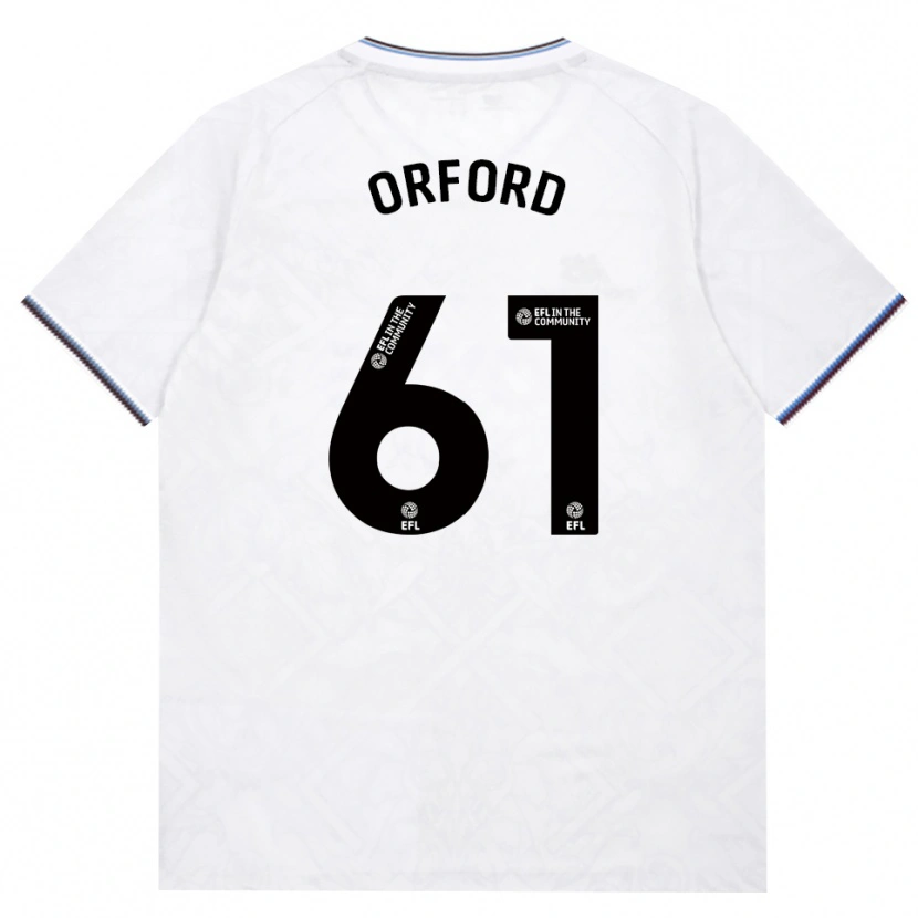 Danxen Criança Camisola Lewis Orford #61 Borgonha Branco Alternativa 2026/27 Camisa Brasil