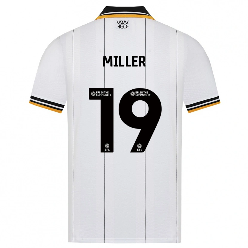 Danxen Criança Camisola Ali Miller #19 Laranja Branco Preto Alternativa 2026/27 Camisa Brasil