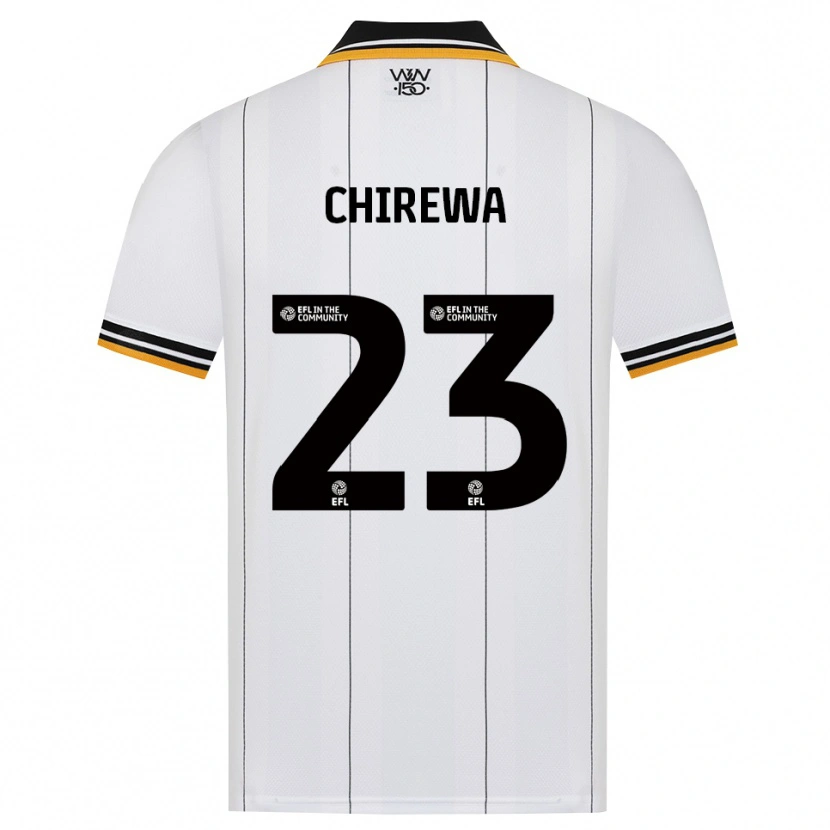 Danxen Criança Camisola Tawanda Chirewa #23 Laranja Branco Preto Alternativa 2026/27 Camisa Brasil