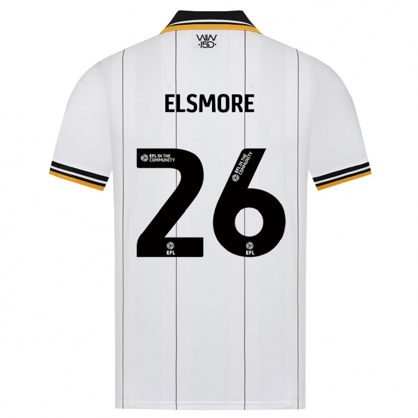 Danxen Criança Camisola Ria Elsmore #26 Laranja Branco Preto Alternativa 2026/27 Camisa Brasil