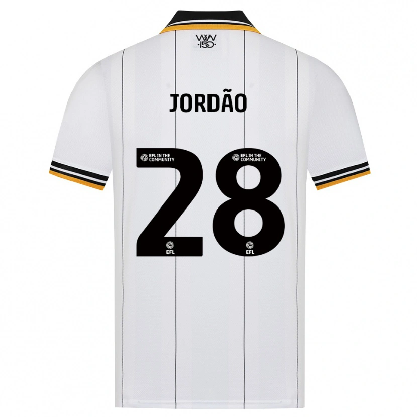 Danxen Criança Camisola Bruno Jordão #28 Laranja Branco Preto Alternativa 2026/27 Camisa Brasil