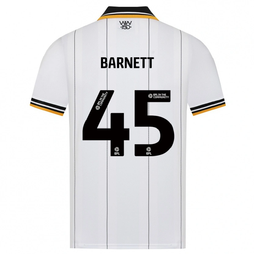 Danxen Criança Camisola Ty Barnett #45 Laranja Branco Preto Alternativa 2026/27 Camisa Brasil