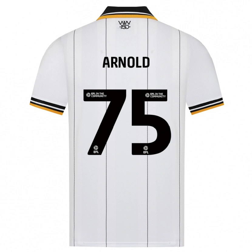 Danxen Criança Camisola Alfie Arnold #75 Laranja Branco Preto Alternativa 2026/27 Camisa Brasil