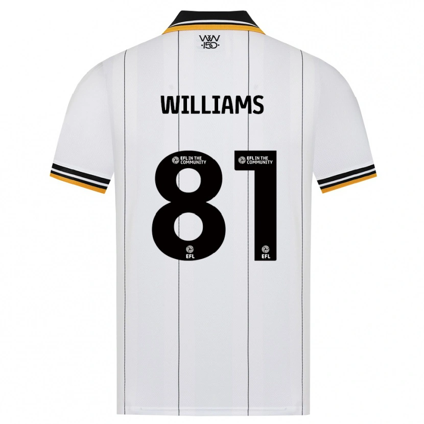 Danxen Criança Camisola Ashton Williams #81 Laranja Branco Preto Alternativa 2026/27 Camisa Brasil
