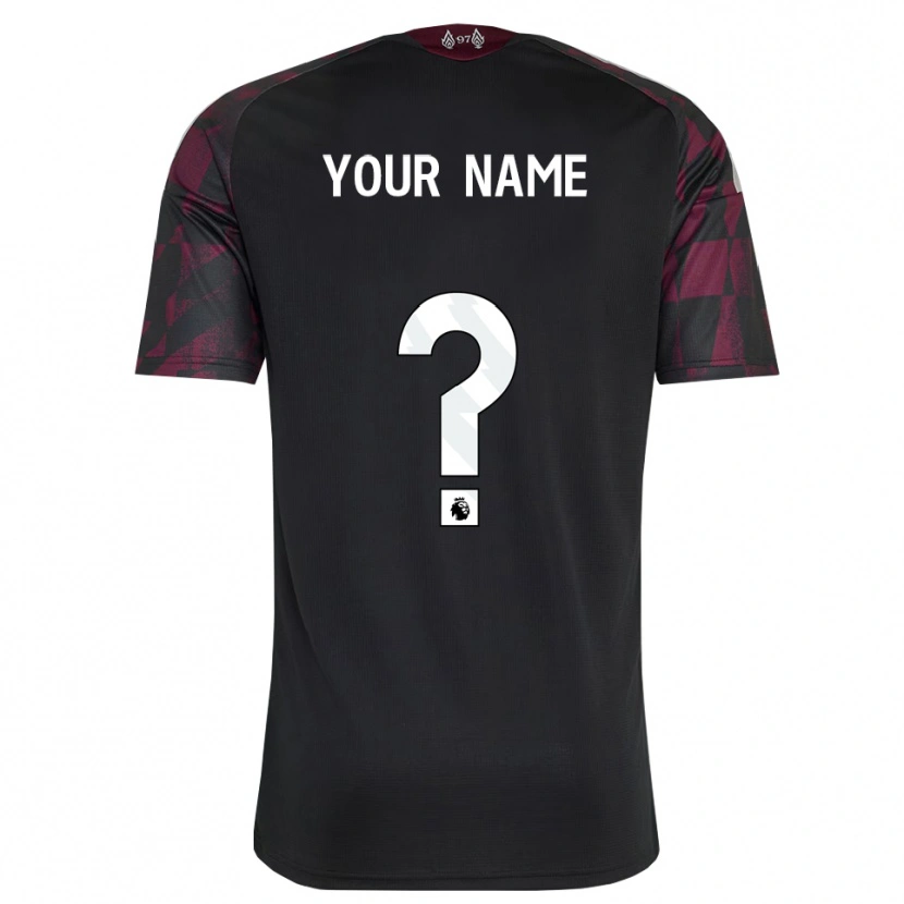 Danxen Criança Camisola Seu Nome #0 Preto Branco Roxo Terceiro 2026/27 Camisa Brasil