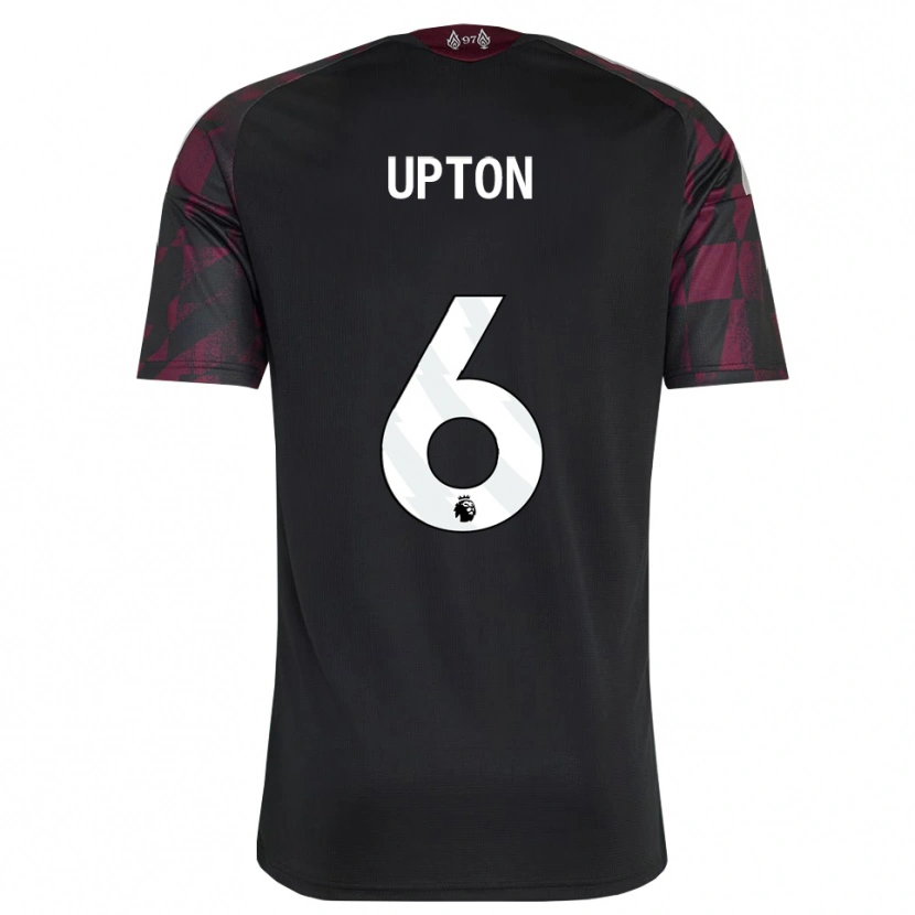 Danxen Criança Camisola Joe Upton #6 Preto Branco Roxo Terceiro 2026/27 Camisa Brasil