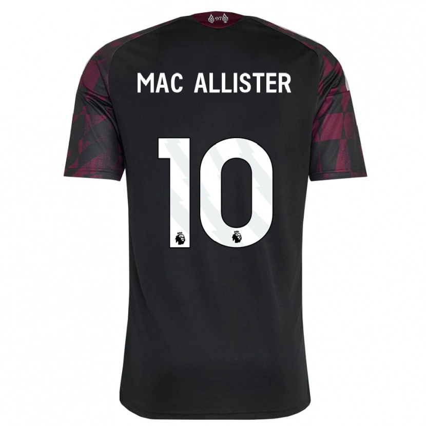 Danxen Criança Camisola Alexis Mac Allister #10 Preto Branco Roxo Terceiro 2026/27 Camisa Brasil