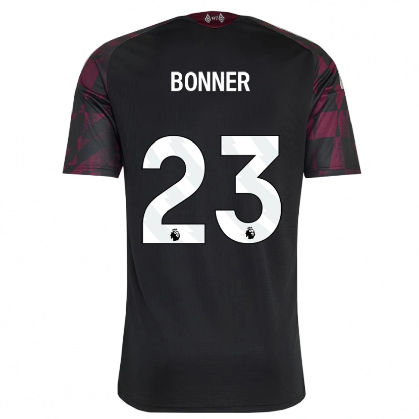 Danxen Criança Camisola Gemma Bonner #23 Preto Branco Roxo Terceiro 2026/27 Camisa Brasil