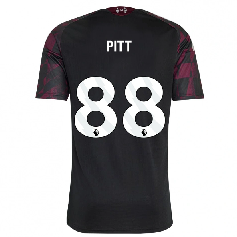 Danxen Criança Camisola Lucas Pitt #88 Preto Branco Roxo Terceiro 2026/27 Camisa Brasil