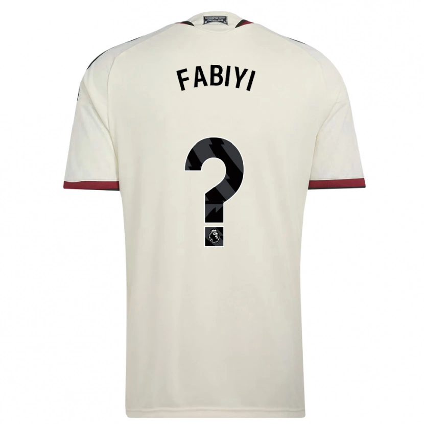 Danxen Criança Camisola Idris Fabiyi #0 Beige Preto Vermelho Terceiro 2026/27 Camisa Brasil