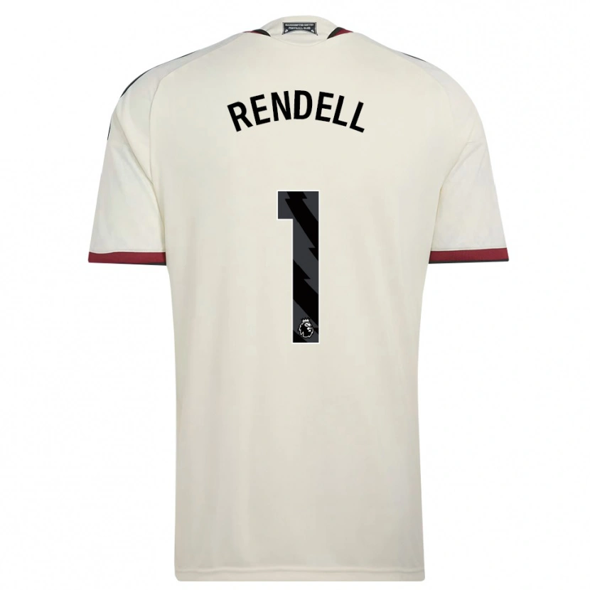 Danxen Criança Camisola Kayla Rendell #1 Beige Preto Vermelho Terceiro 2026/27 Camisa Brasil
