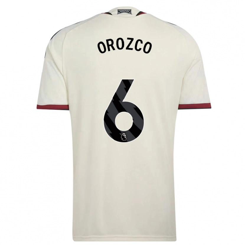 Danxen Criança Camisola Cristian Orozco #6 Beige Preto Vermelho Terceiro 2026/27 Camisa Brasil