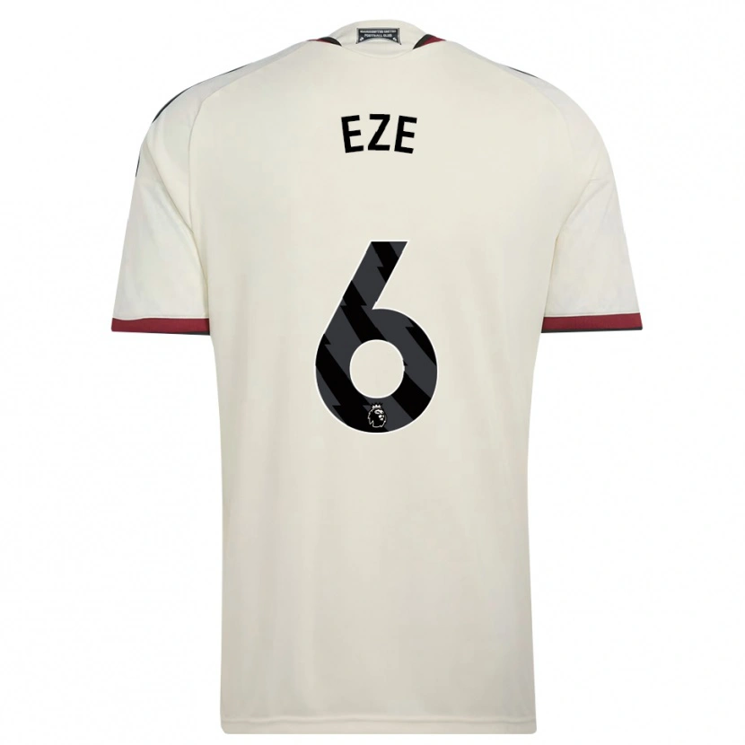 Danxen Criança Camisola David Eze #6 Beige Preto Vermelho Terceiro 2026/27 Camisa Brasil