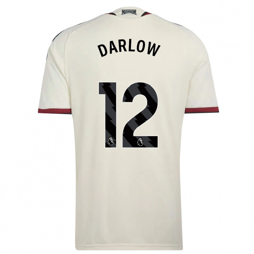 Danxen Criança Camisola Karl Darlow #12 Beige Preto Vermelho Terceiro 2026/27 Camisa Brasil