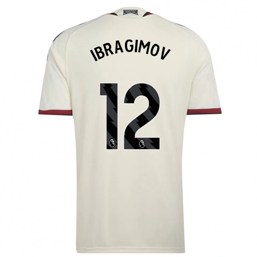 Danxen Criança Camisola Gazi Ibragimov #12 Beige Preto Vermelho Terceiro 2026/27 Camisa Brasil