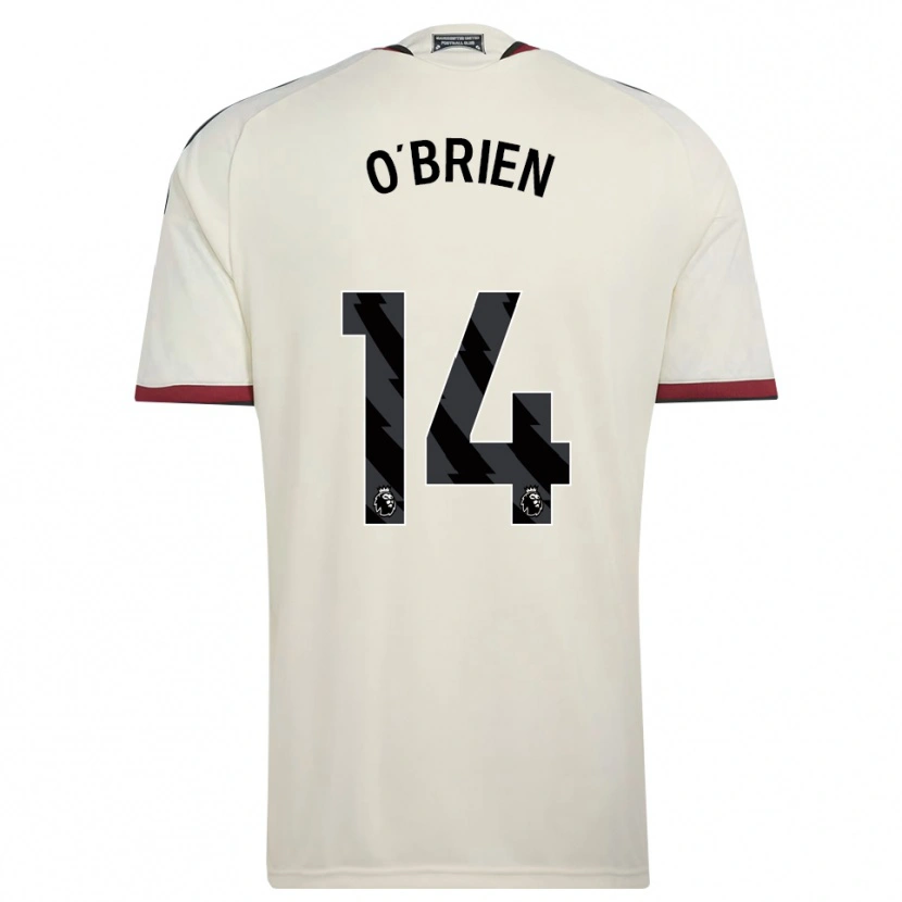 Danxen Criança Camisola Sam O'brien #14 Beige Preto Vermelho Terceiro 2026/27 Camisa Brasil