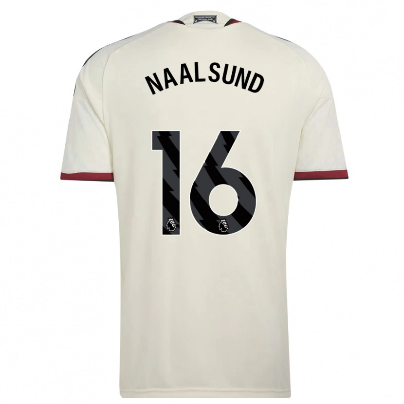 Danxen Criança Camisola Lisa Naalsund #16 Beige Preto Vermelho Terceiro 2026/27 Camisa Brasil