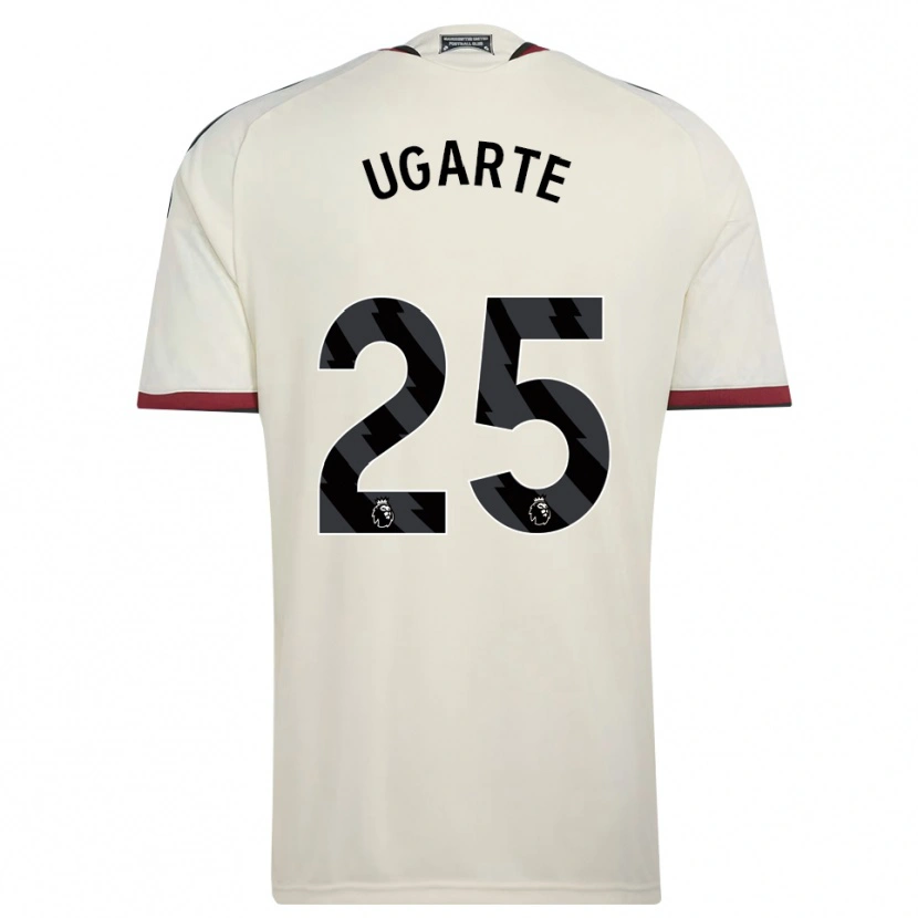 Danxen Criança Camisola Manuel Ugarte #25 Beige Preto Vermelho Terceiro 2026/27 Camisa Brasil