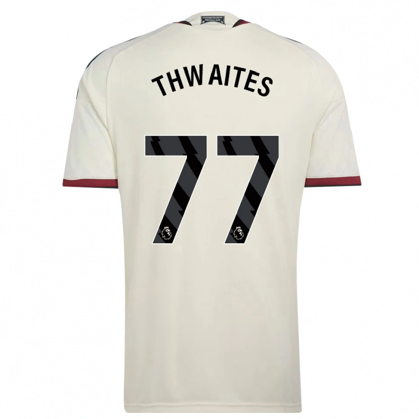Danxen Criança Camisola Jim Thwaites #77 Beige Preto Vermelho Terceiro 2026/27 Camisa Brasil