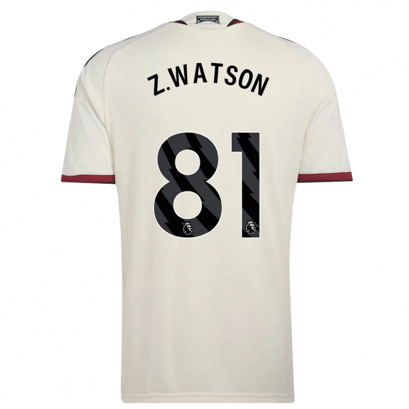 Danxen Criança Camisola Zac Watson #81 Beige Preto Vermelho Terceiro 2026/27 Camisa Brasil