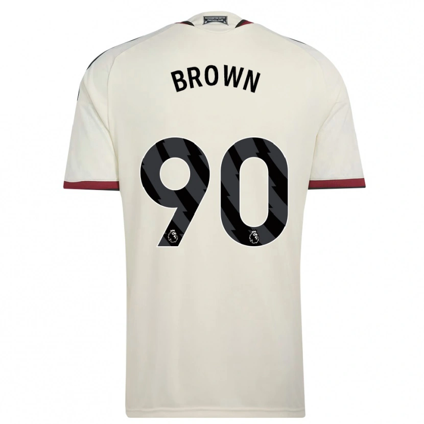 Danxen Criança Camisola Nathaniel-Junior Brown #90 Beige Preto Vermelho Terceiro 2026/27 Camisa Brasil