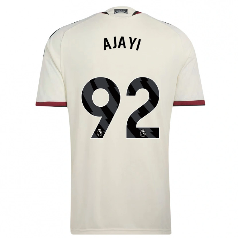 Danxen Criança Camisola Noah Ajayi #92 Beige Preto Vermelho Terceiro 2026/27 Camisa Brasil