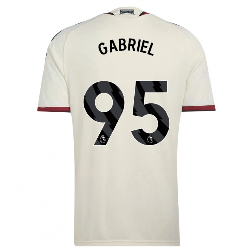 Danxen Criança Camisola Jj Gabriel #95 Beige Preto Vermelho Terceiro 2026/27 Camisa Brasil