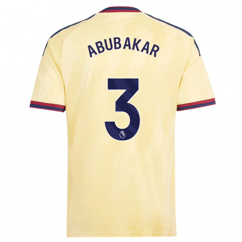 Danxen Criança Camisola Hakeem Abubakar #3 Amarelo Claro Midnightblue Terceiro 2026/27 Camisa Brasil