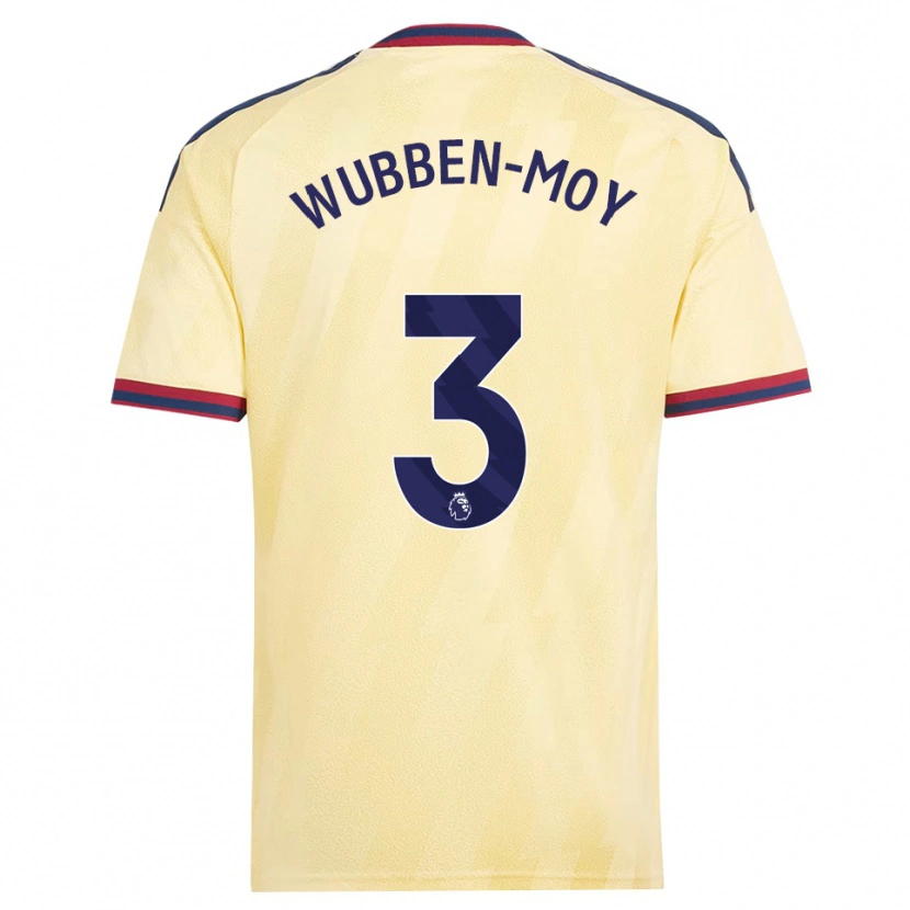 Danxen Criança Camisola Lotte Wubben-Moy #3 Amarelo Claro Midnightblue Terceiro 2026/27 Camisa Brasil