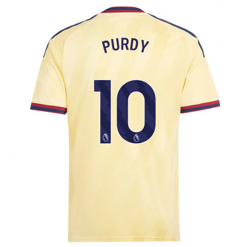 Danxen Criança Camisola Charlie Purdy #10 Amarelo Claro Midnightblue Terceiro 2026/27 Camisa Brasil