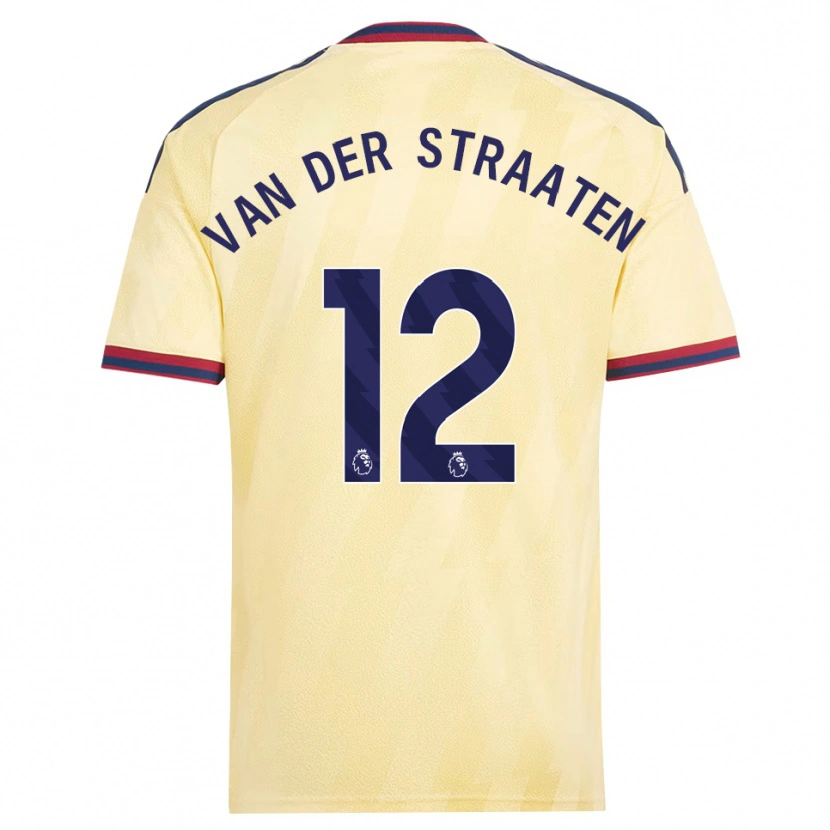 Danxen Criança Camisola Zachary Van Der Straaten #12 Amarelo Claro Midnightblue Terceiro 2026/27 Camisa Brasil