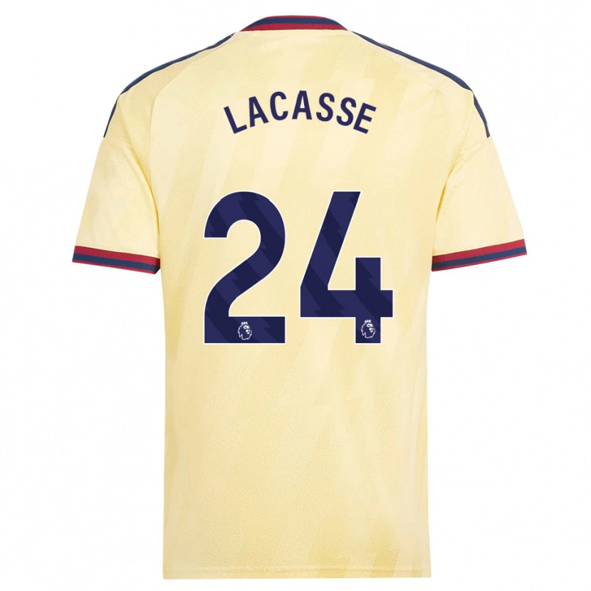 Danxen Criança Camisola Cloé Lacasse #24 Amarelo Claro Midnightblue Terceiro 2026/27 Camisa Brasil