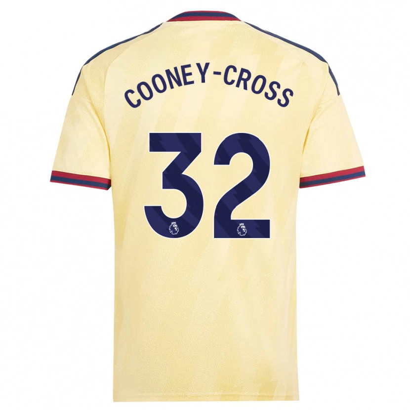 Danxen Criança Camisola Kyra Cooney-Cross #32 Amarelo Claro Midnightblue Terceiro 2026/27 Camisa Brasil