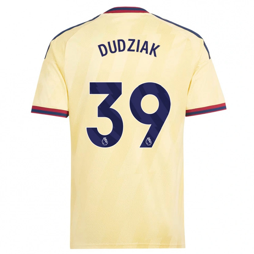 Danxen Criança Camisola Harrison Dudziak #39 Amarelo Claro Midnightblue Terceiro 2026/27 Camisa Brasil