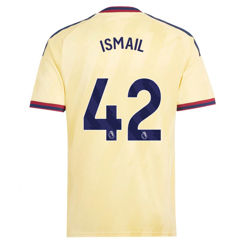 Danxen Criança Camisola Cam'ron Ismail #42 Amarelo Claro Midnightblue Terceiro 2026/27 Camisa Brasil