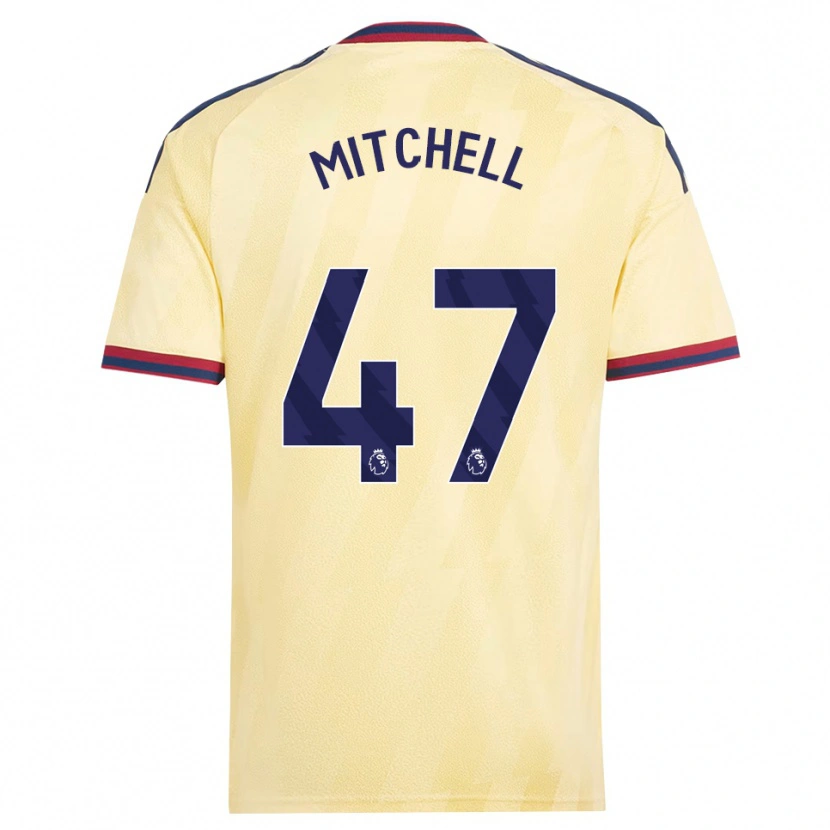 Danxen Criança Camisola Remy Mitchell #47 Amarelo Claro Midnightblue Terceiro 2026/27 Camisa Brasil
