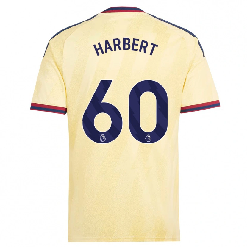 Danxen Criança Camisola Laila Harbert #60 Amarelo Claro Midnightblue Terceiro 2026/27 Camisa Brasil