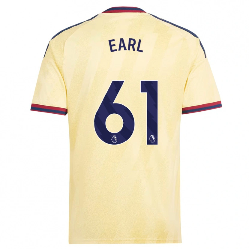Danxen Criança Camisola Madison Earl #61 Amarelo Claro Midnightblue Terceiro 2026/27 Camisa Brasil