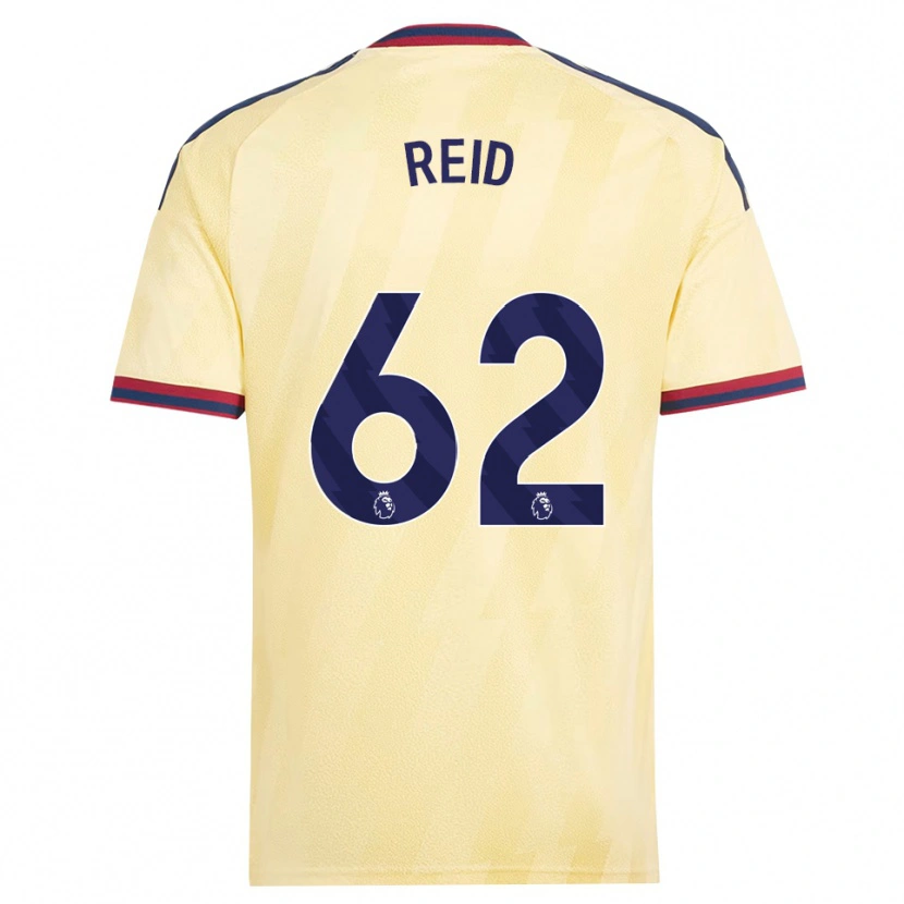 Danxen Criança Camisola Katie Reid #62 Amarelo Claro Midnightblue Terceiro 2026/27 Camisa Brasil