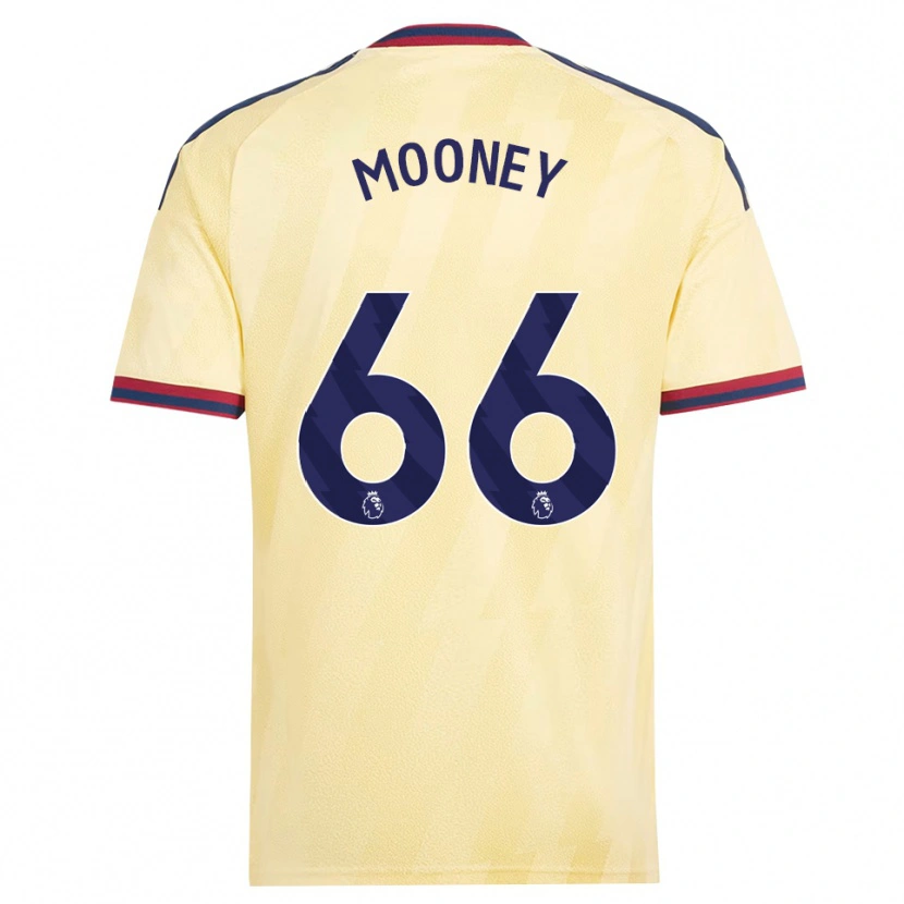 Danxen Criança Camisola Evan Mooney #66 Amarelo Claro Midnightblue Terceiro 2026/27 Camisa Brasil