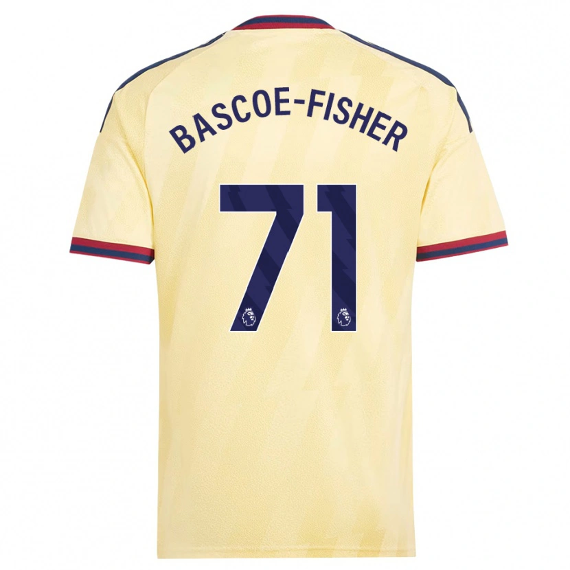 Danxen Criança Camisola Jakai Bascoe-Fisher #71 Amarelo Claro Midnightblue Terceiro 2026/27 Camisa Brasil