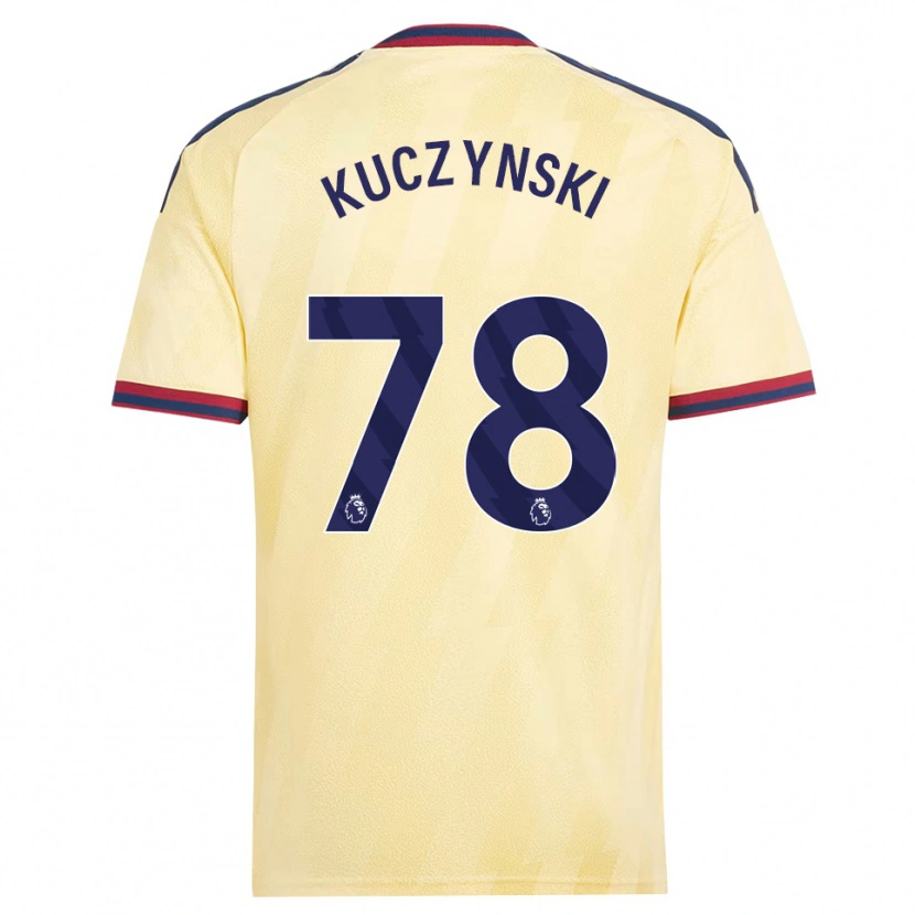 Danxen Criança Camisola Max Kuczynski #78 Amarelo Claro Midnightblue Terceiro 2026/27 Camisa Brasil