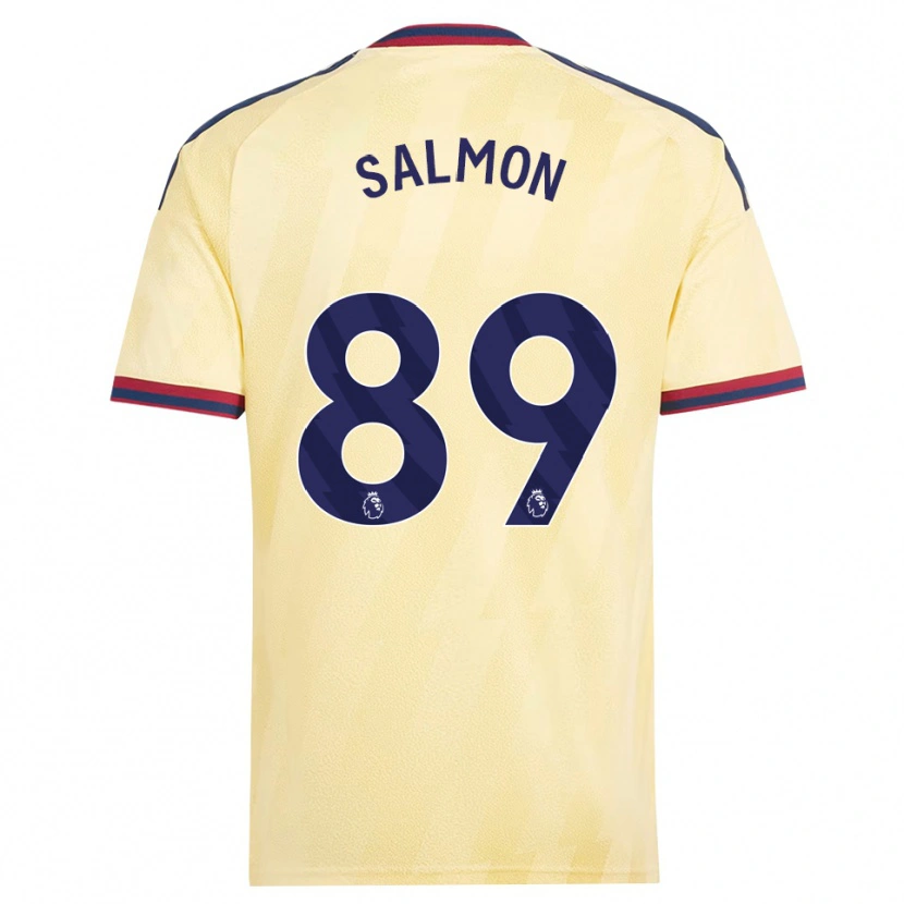 Danxen Criança Camisola Marli Salmon #89 Amarelo Claro Midnightblue Terceiro 2026/27 Camisa Brasil