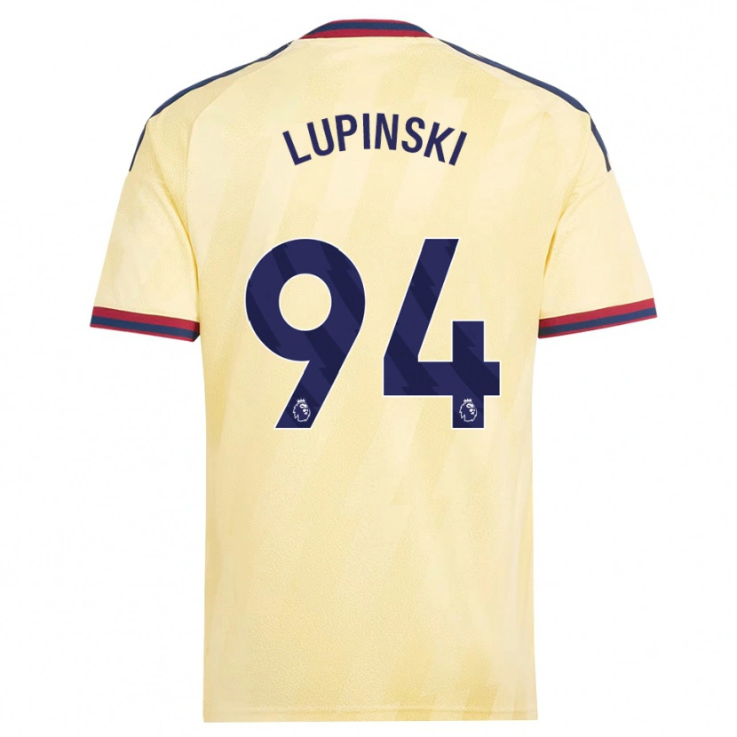 Danxen Criança Camisola Remi Lupinski #94 Amarelo Claro Midnightblue Terceiro 2026/27 Camisa Brasil