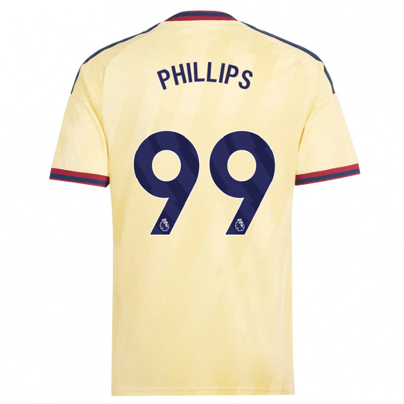 Danxen Criança Camisola Charlie Phillips #99 Amarelo Claro Midnightblue Terceiro 2026/27 Camisa Brasil