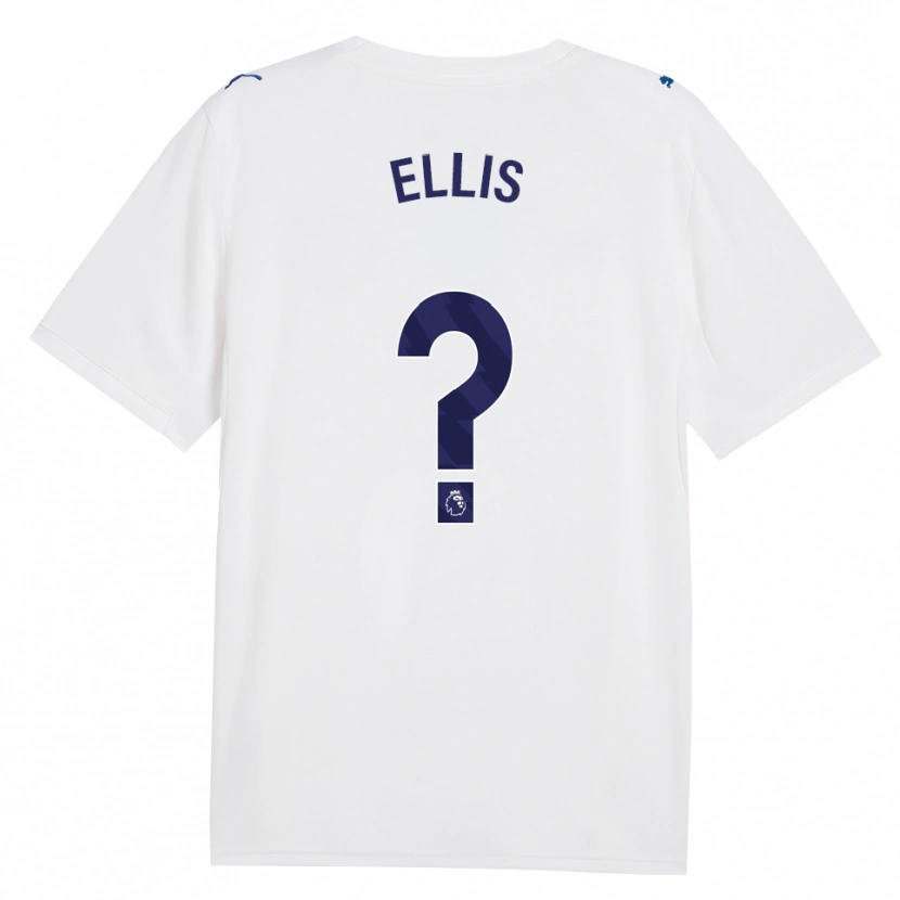 Danxen Criança Camisola Mason Ellis #0 Marinha Branco Terceiro 2026/27 Camisa Brasil