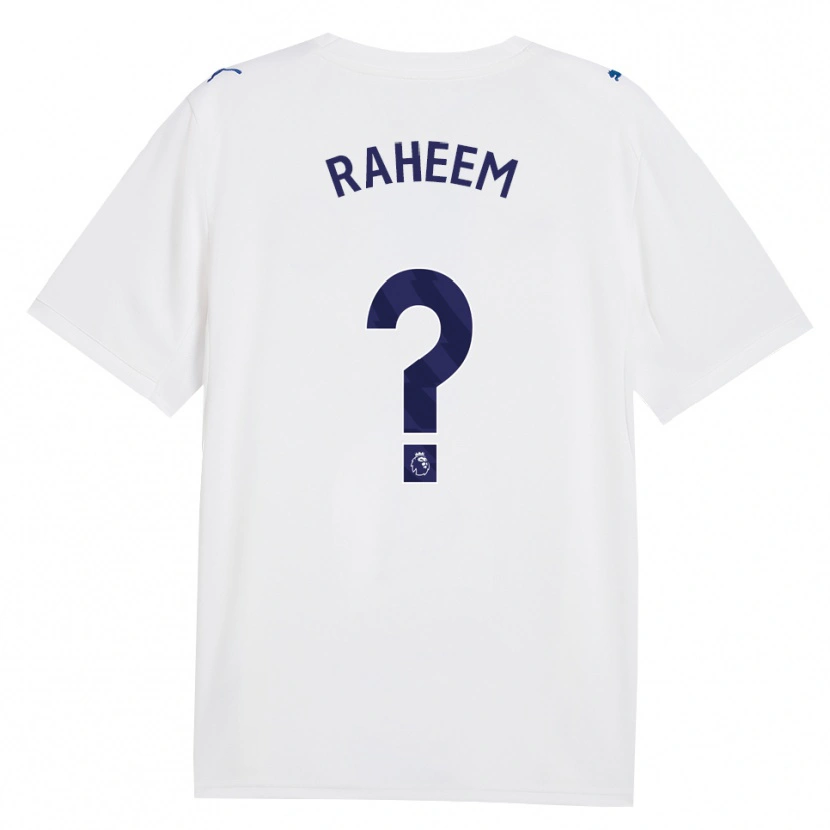 Danxen Criança Camisola Tolani Raheem #0 Marinha Branco Terceiro 2026/27 Camisa Brasil