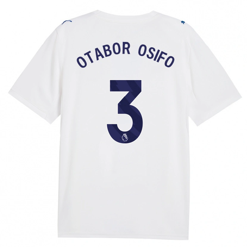 Danxen Criança Camisola Prince Otabor Osifo #3 Marinha Branco Terceiro 2026/27 Camisa Brasil