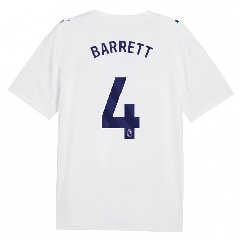 Danxen Criança Camisola Marlow Barrett #4 Marinha Branco Terceiro 2026/27 Camisa Brasil