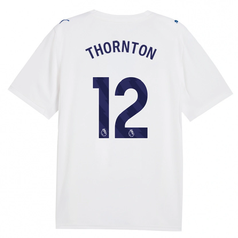 Danxen Criança Camisola Archie Thornton #12 Marinha Branco Terceiro 2026/27 Camisa Brasil